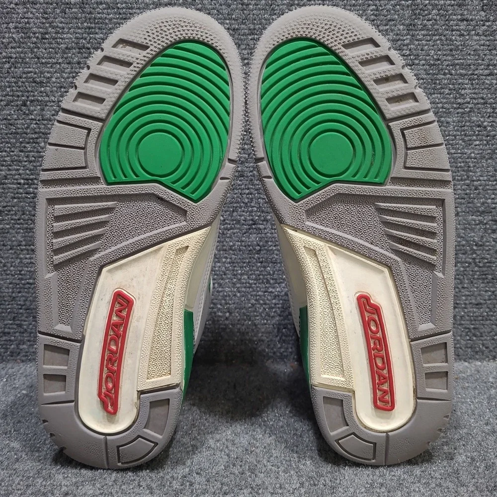Air Jordan 3 Retro Lucky Green Style # CK9246-136‎ Women's Size 6.5
